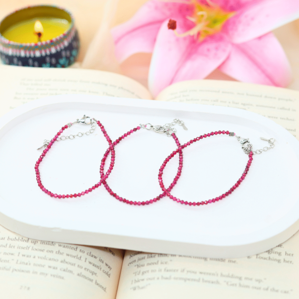 Ruby Bracelet – image 1