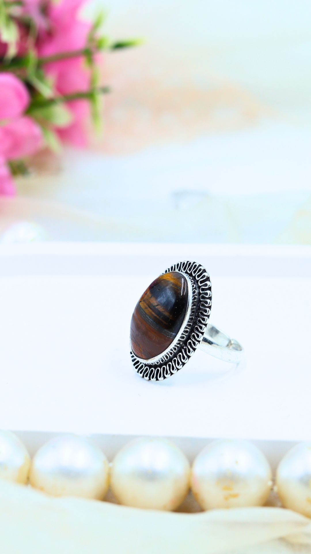 Tiger's Eye Ring - Image 6