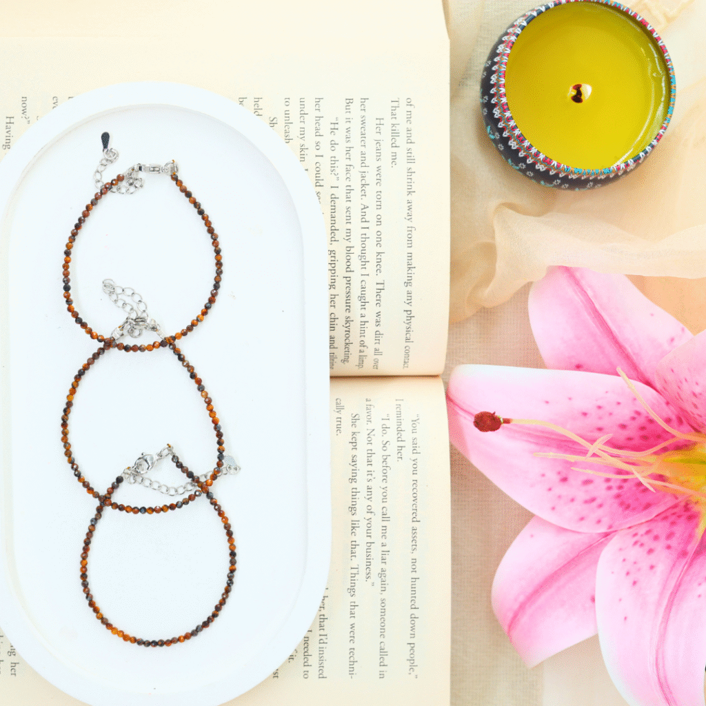 Adjustable Tiger's Eye Bracelet – image 2