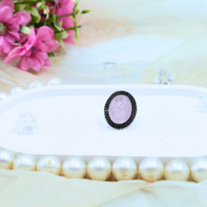 Rose Quartz Ring