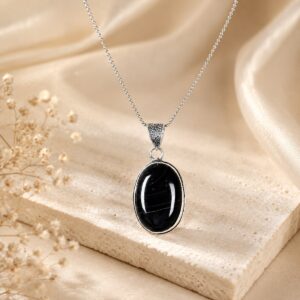 Black Obsidian Pendant