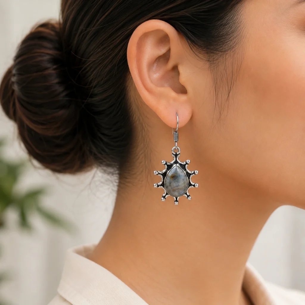 Labradorite Earring – image 3