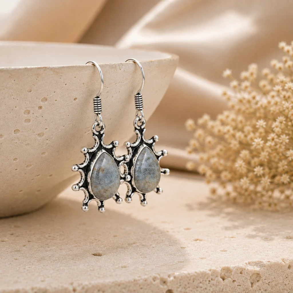 Labradorite Earring – image 2