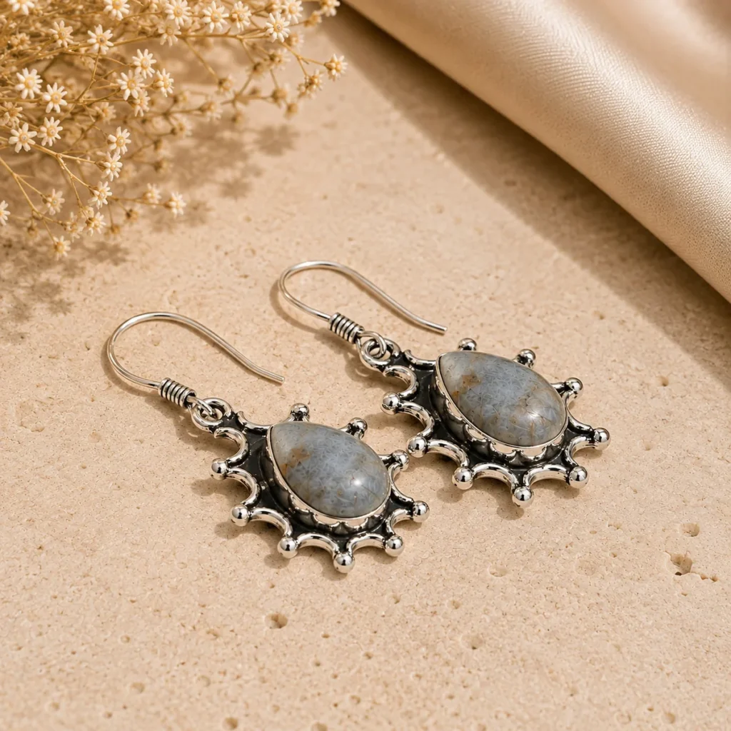 Labradorite Earring – image 1