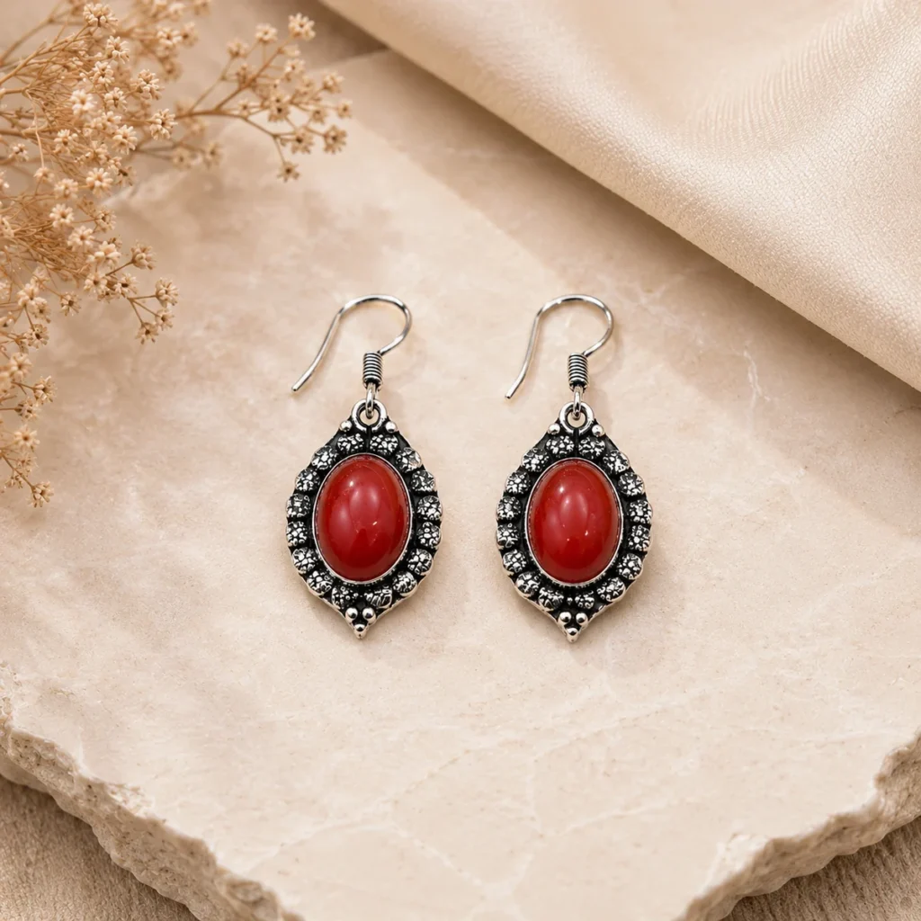 Carnelian Earring – image 1