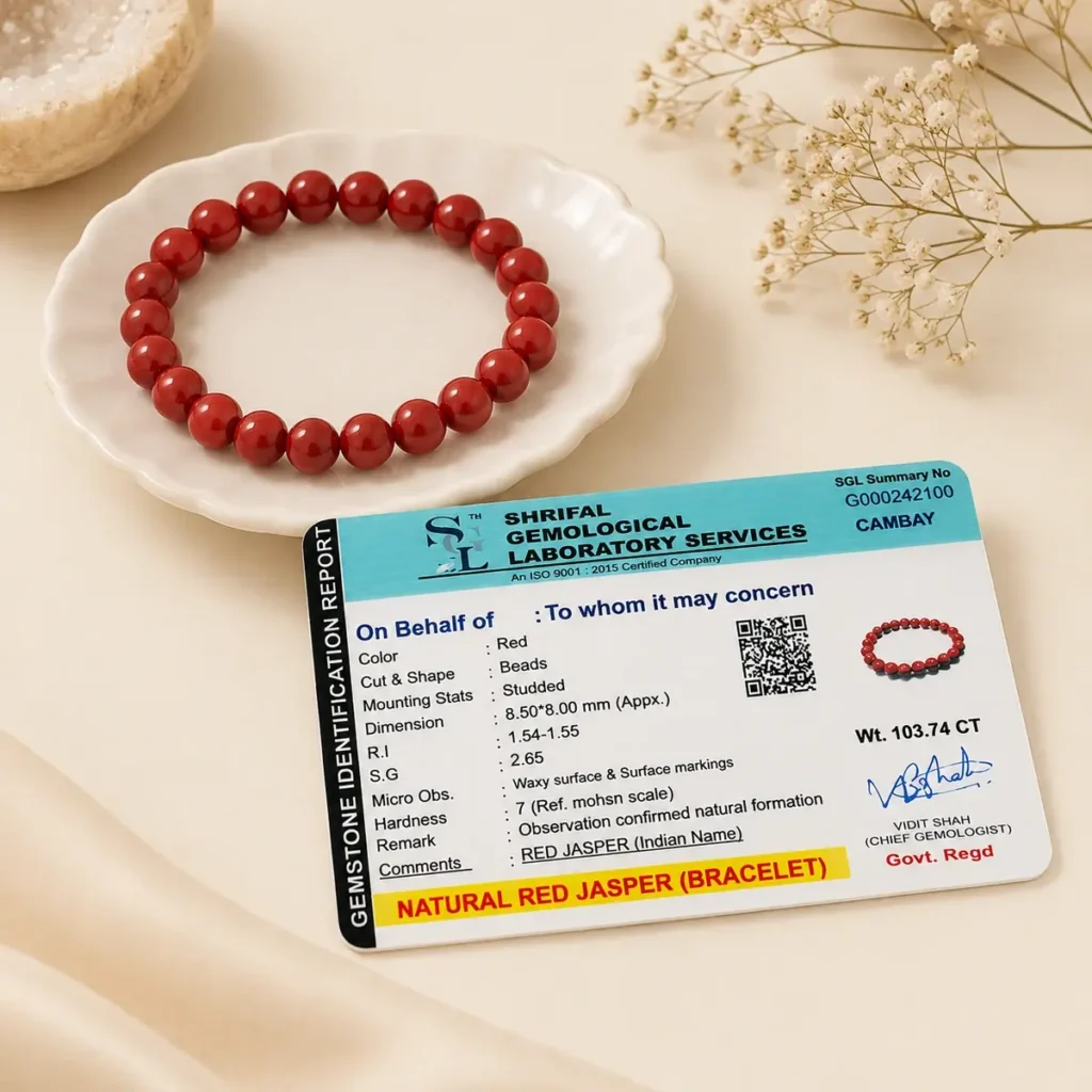 Red Jasper Bracelet – image 2