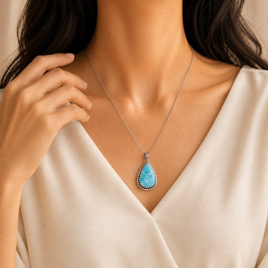Amazonite Pendant – image 3