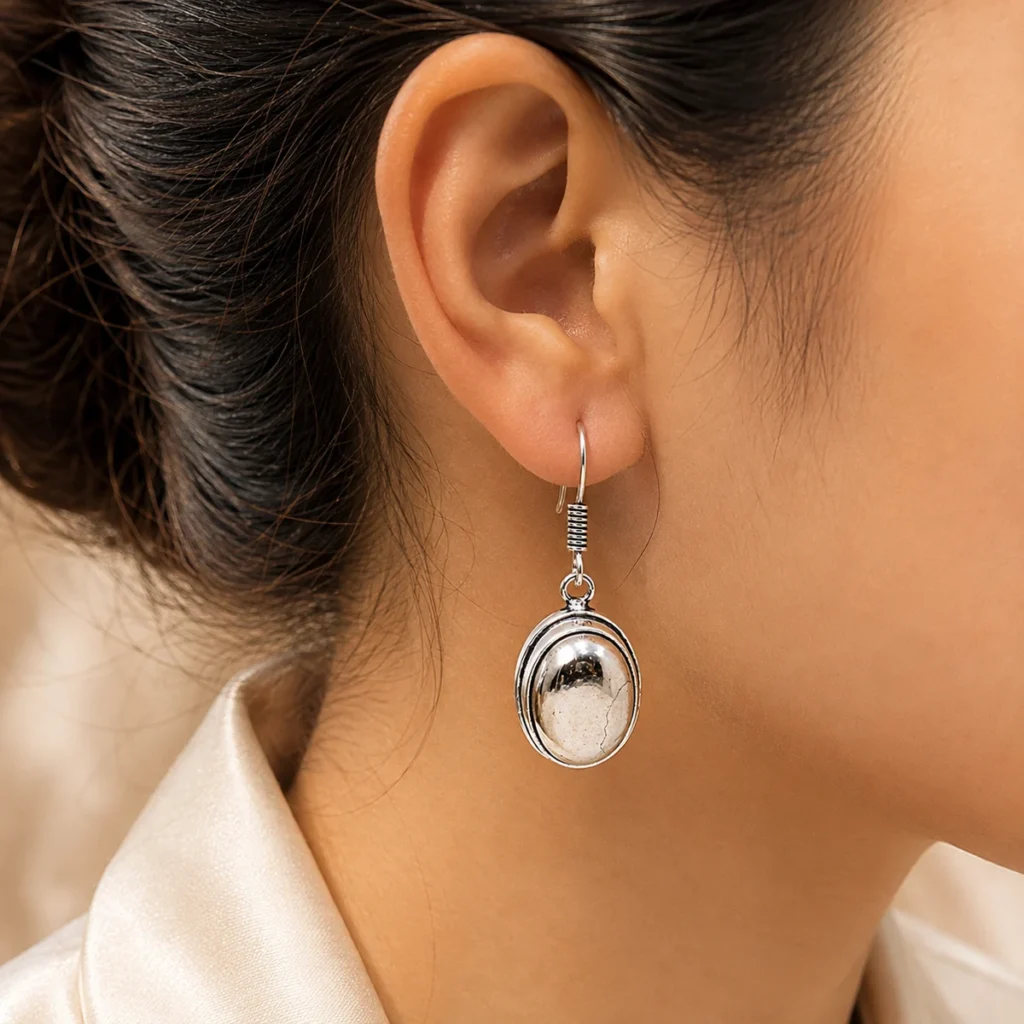 Pyrite Earring – image 3
