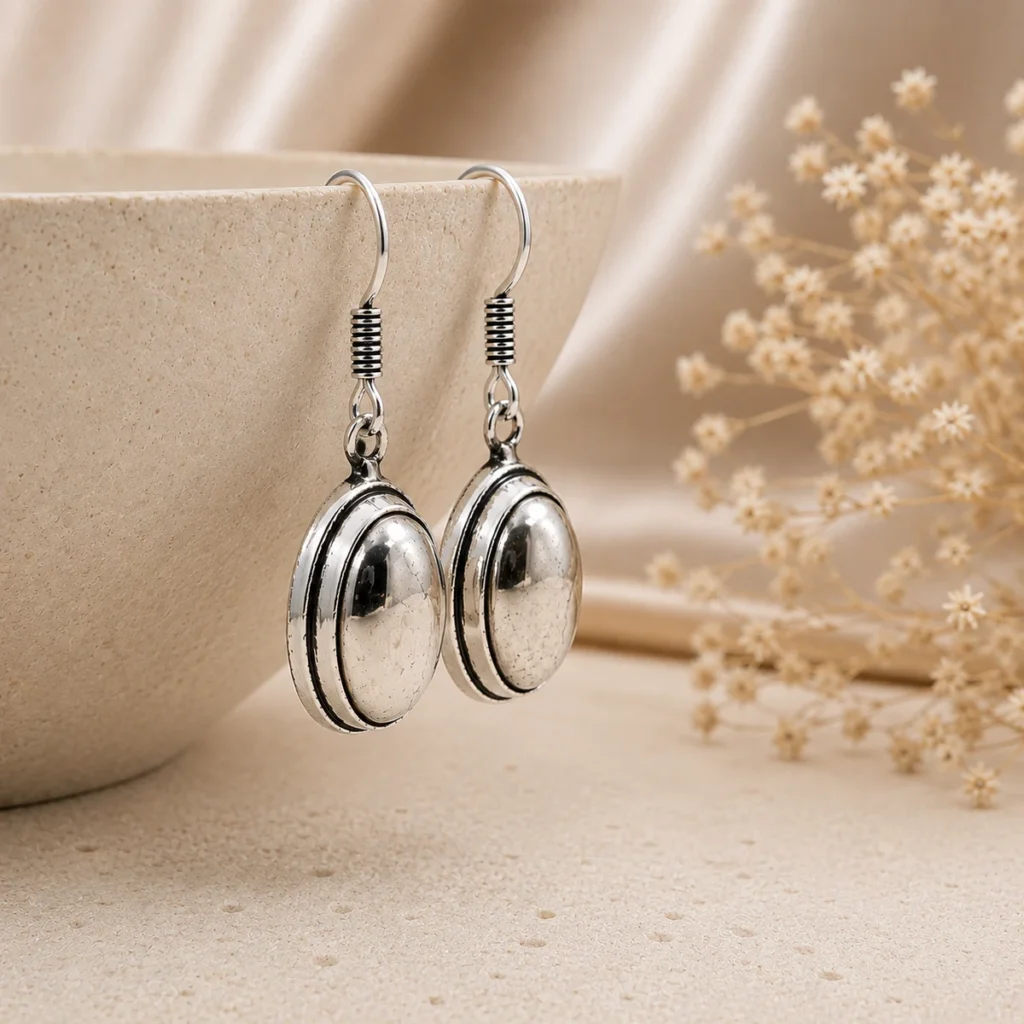 Pyrite Earring – image 2