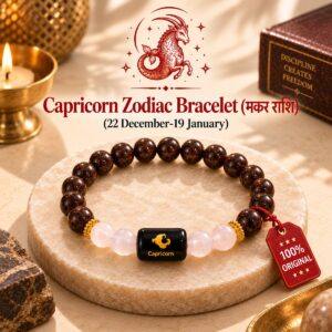 Capricorn Zodiac Bracelet (मकर राशि)