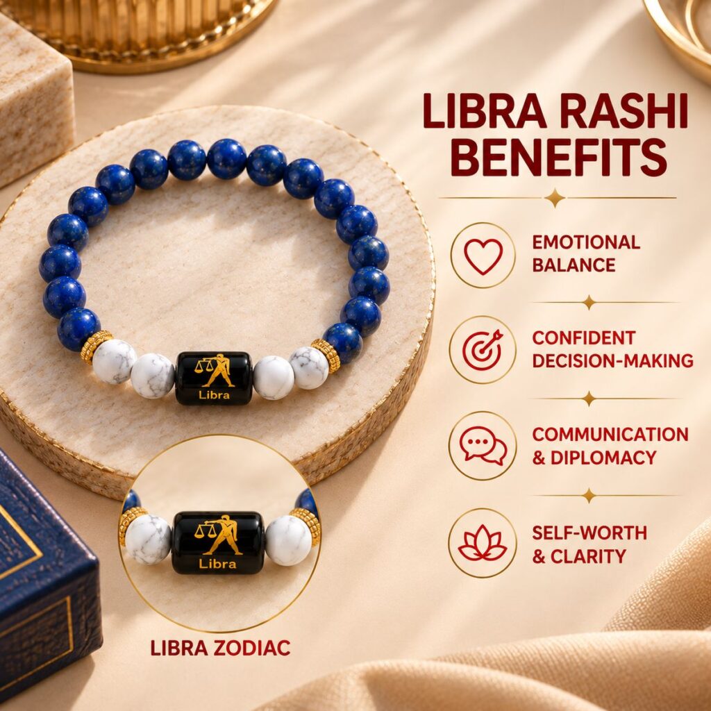 Libra Zodiac Bracelet (तुला राशि) – image 2